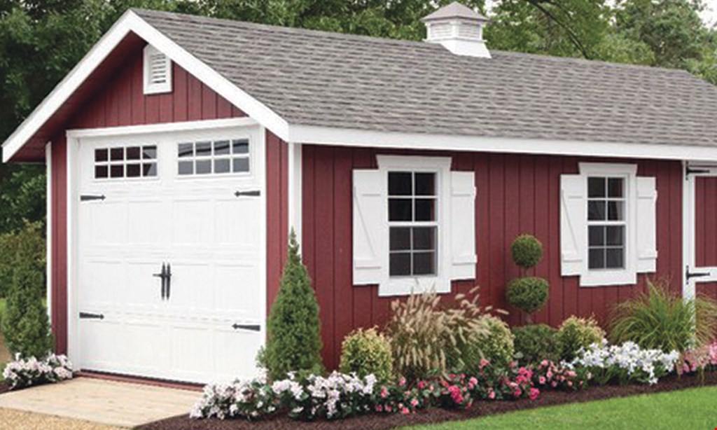 Product image for Capitol Sheds $200 Off Any In-Stock Shed or Garage. 