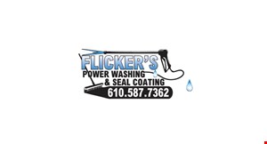 Flicker's Power Washing logo
