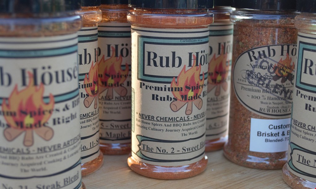 Product image for Rub House Spices $5 OFF any purchase of $25 or more.