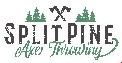 Split Pine Axe Throwing logo