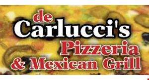 Decarluccis Pizza And Mexican Grill logo
