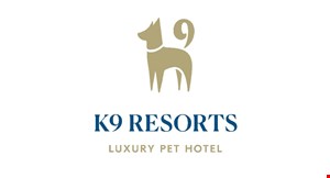 Product image for K9 Resorts Luxury Pet Hotel 25% OFF Your First 10-Day Daycare Package!*.
