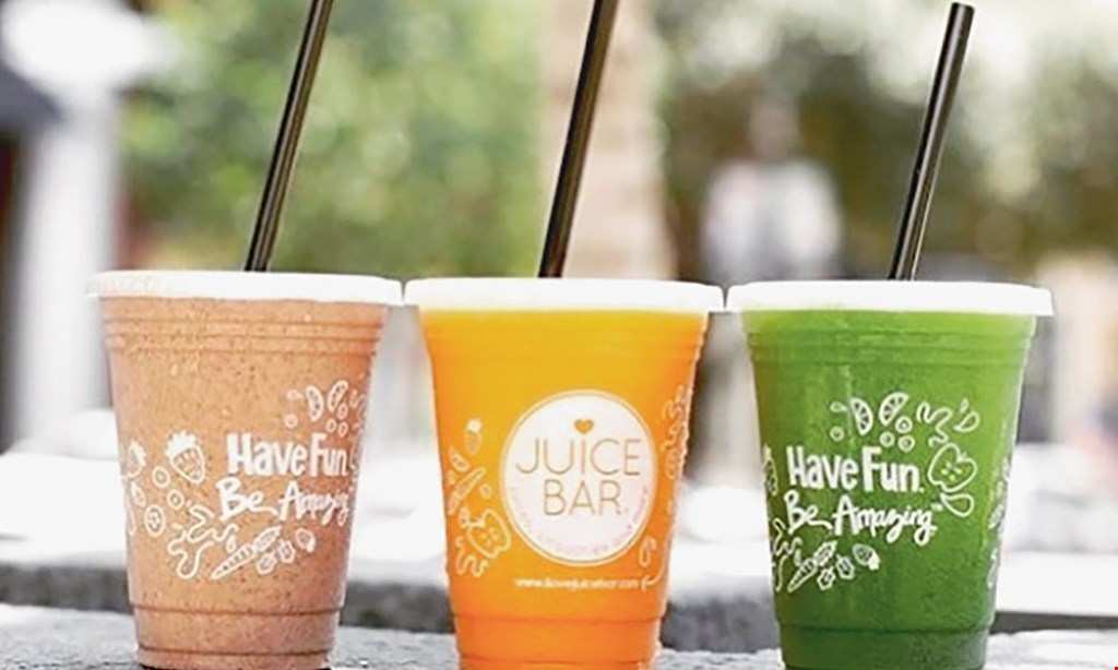 Product image for I Love Juice Bar $5 OFF Any purchase of $25 or more.