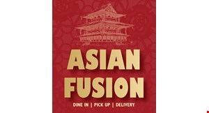 Product image for Asian Fusion $10 OFF Any Order of $65 or more.
