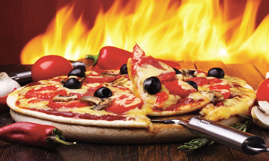 Product image for Extreme Pizza Mesa $26.99 + tax 2 Large 1 Topping Pizzas & Twisted Sticks & 2 LT Soda Code CLTW21. 
