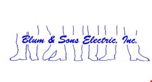 Blum & Sons Electric logo