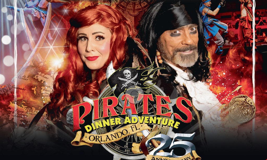 Product image for Pirates Dinner Adventure/Jewel/Teatro Martini $5 Off any purchase of $30 or more at Jewel Orlando Speakeasy
