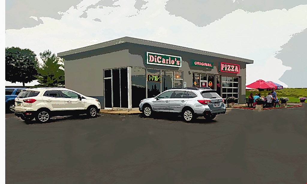 Product image for DiCarlo's Pizza - Akron $10 off any purchase of $50 or more. 
