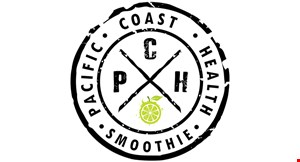 Pacific Coast Health Smoothie logo