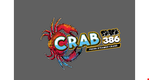 Crab Shack 386 logo