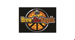 Product image for Brew-Za-Bagels $12.50 For $25 Worth Of Pizza, Bagels & More