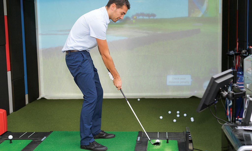 Product image for Nexgen Indoor Golf- Malta $45 One hour of simulator. Valid anytime Saturday - Sunday.