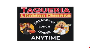 Taqueria & Golden Chinese logo
