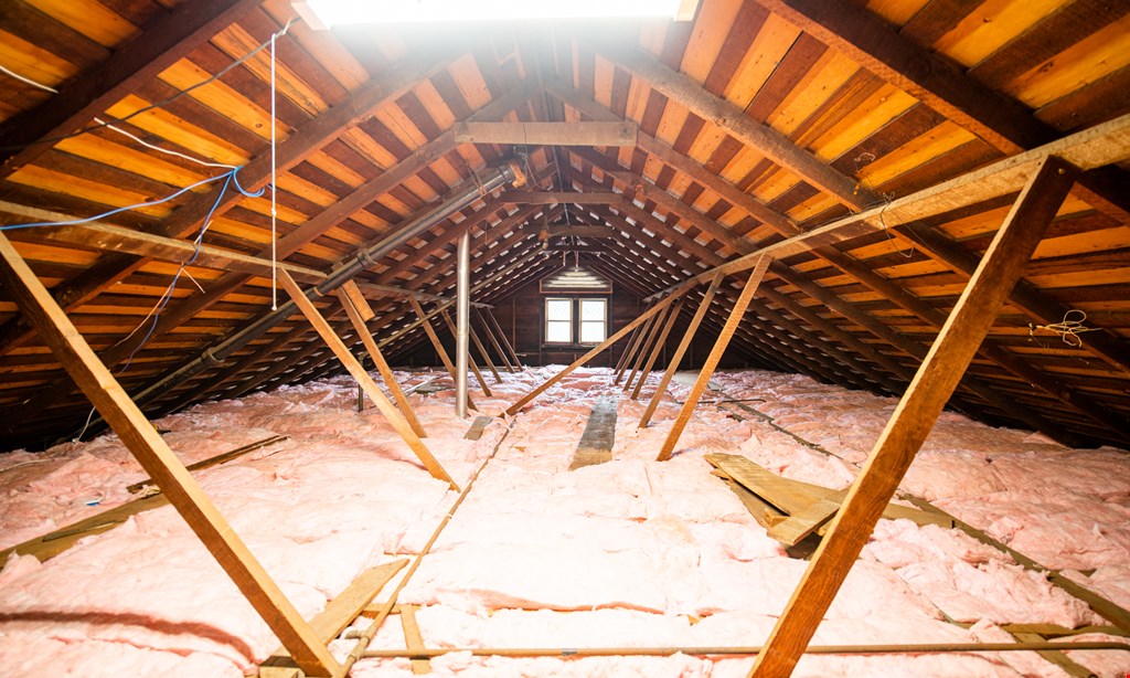 Product image for Attic Construction - H2H $400 OFF any insulation work (min. 400 sq. ft.).