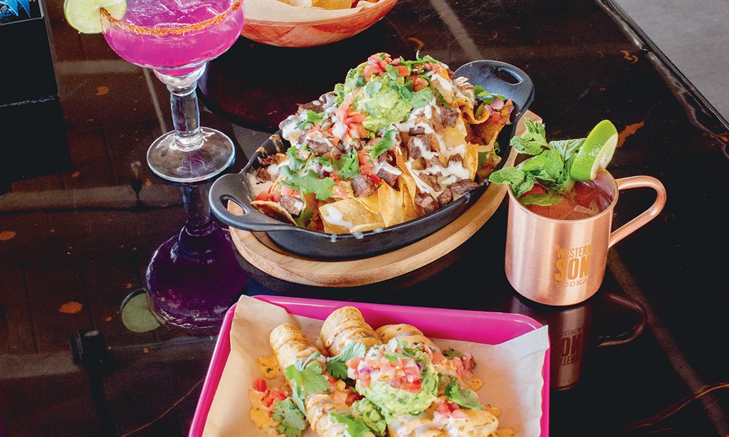 Product image for Cantina Gueros FREE queso with purchase of 2 entrees Sun.-Thurs. after 2pm only · excludes taco tuesdays.