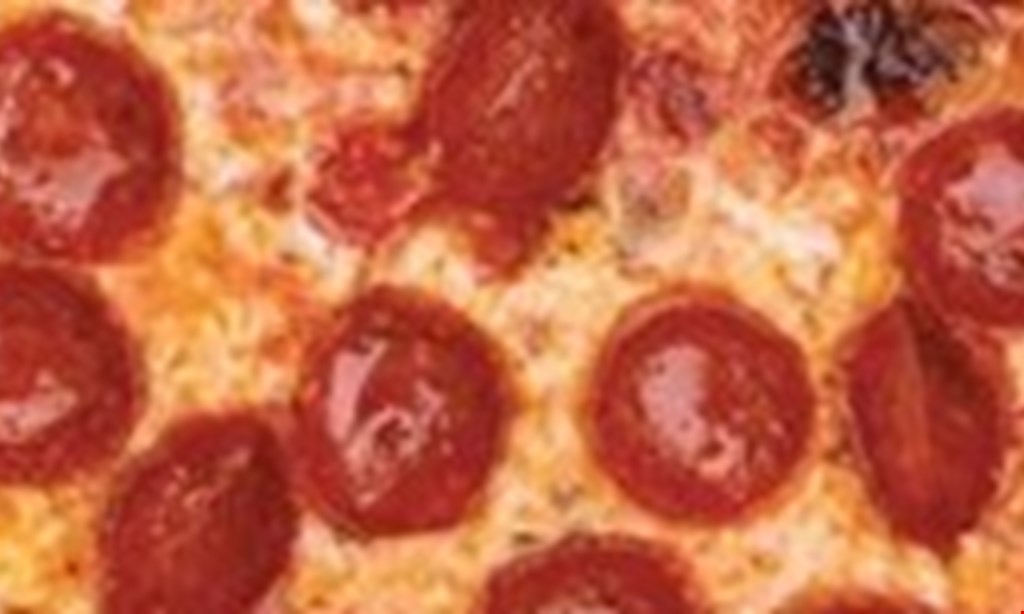Product image for Slice on Broadway Free 12” cheese pizza w/purchase of any large pizza. 
