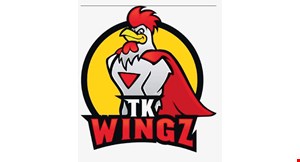 Product image for TK Wings $10 OFF any purchase of $50 or more