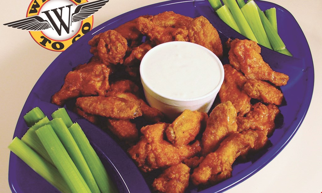 Product image for Wings To Go- Wilmington $5 off any purchase of $30 or more.