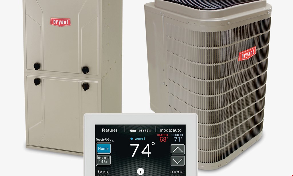 Product image for BJ's Heating & Cooling $100 Off Installation Of A Furnace And AC Replacement