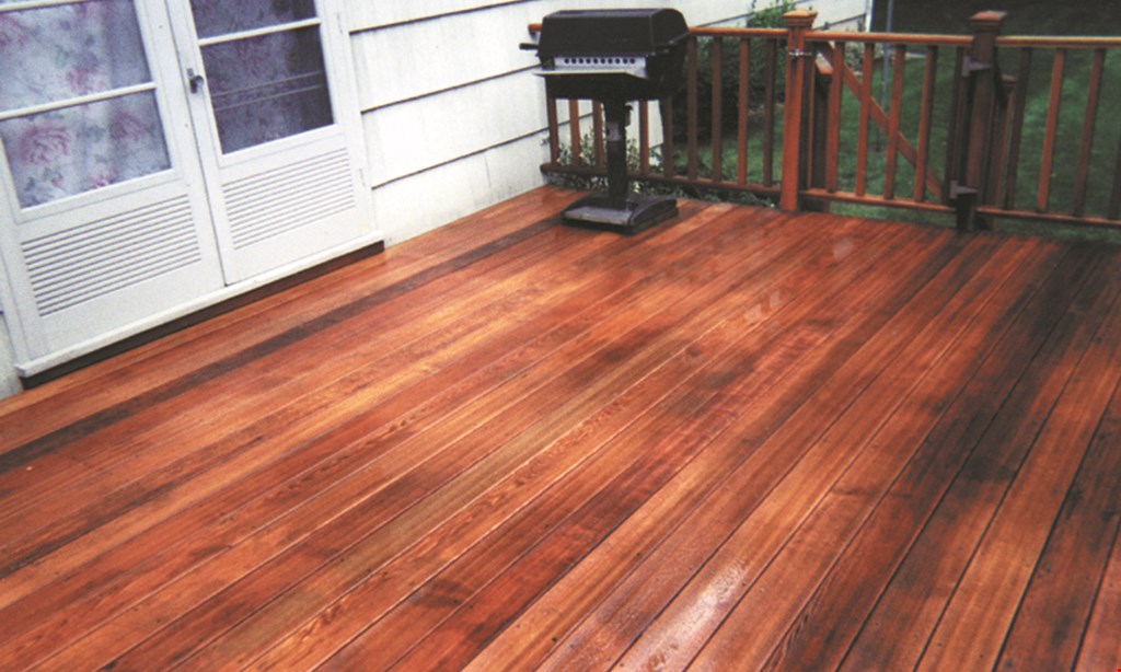 Product image for Jet Powerwashing, Inc. $50 OFF Any Deck Wash & Sealing. with this coupon • present coupon after estimate new customers only. 