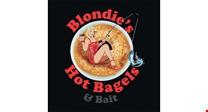 Blondie's Hot Bagels & Bait logo