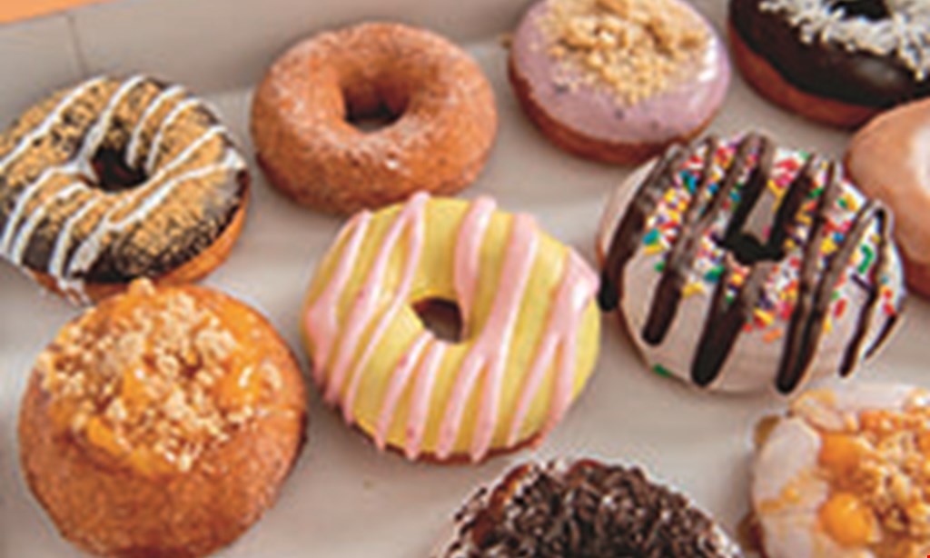 Product image for Duck Donuts FREE donut or small coffee with any purchase. 