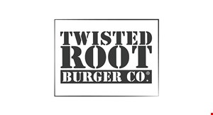 Product image for Twisted Root Burger Co. $5 OFF entire purchase of $30 or more. 