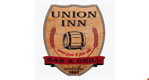 Product image for Union Inn $5 Off any order of $40 or more. 