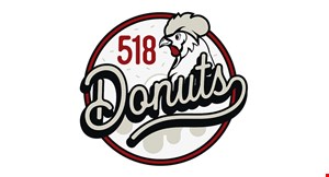 Product image for 518 Donuts $3 OFF a box of 6 gourmet donuts. 
