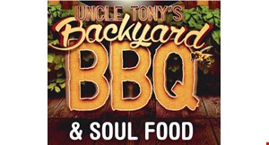 Uncle Tony's Backyard BBQ logo