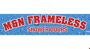 M&N Frameless Shower Doors logo