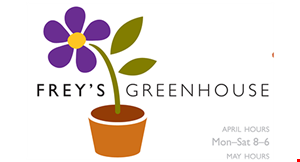 Frey's Greenhouse logo