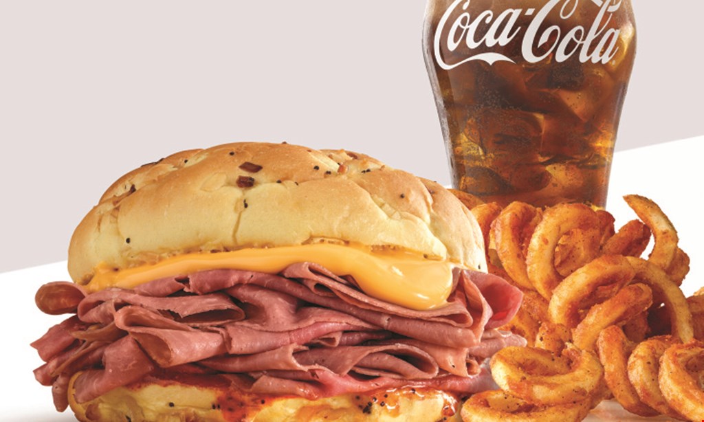 Product image for Arby's - Yorkville FREE Small soft drink with the purchase of any sandwich at full price (excludes sliders). 