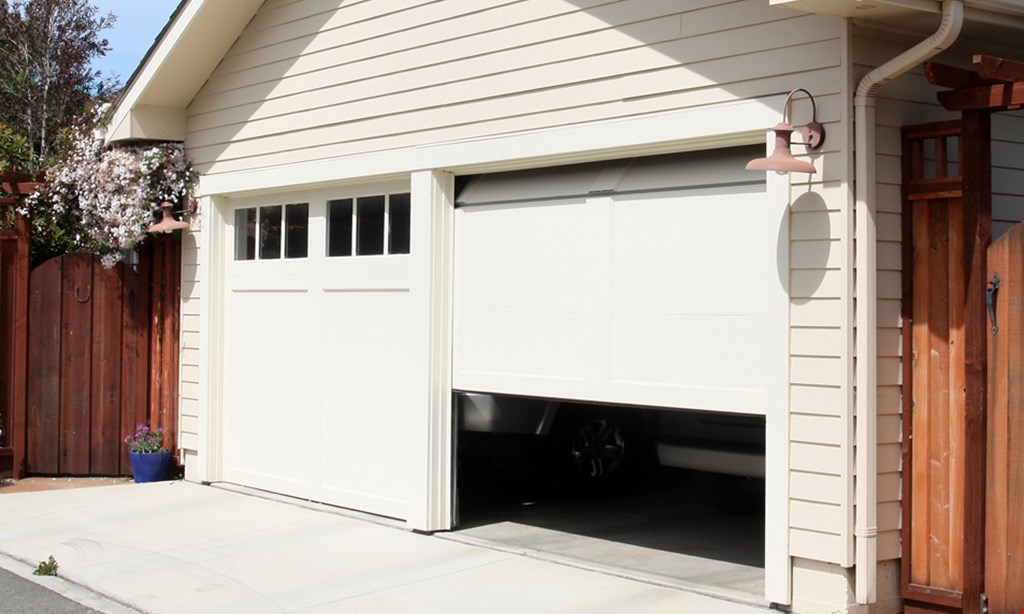 Product image for Garage Door Repair 911 $79 garage door tune-up includes checking all door parts, lubricating roller, hinges & tack, adjusting springs & cables, tightening hardware & adjusting garage door opener.