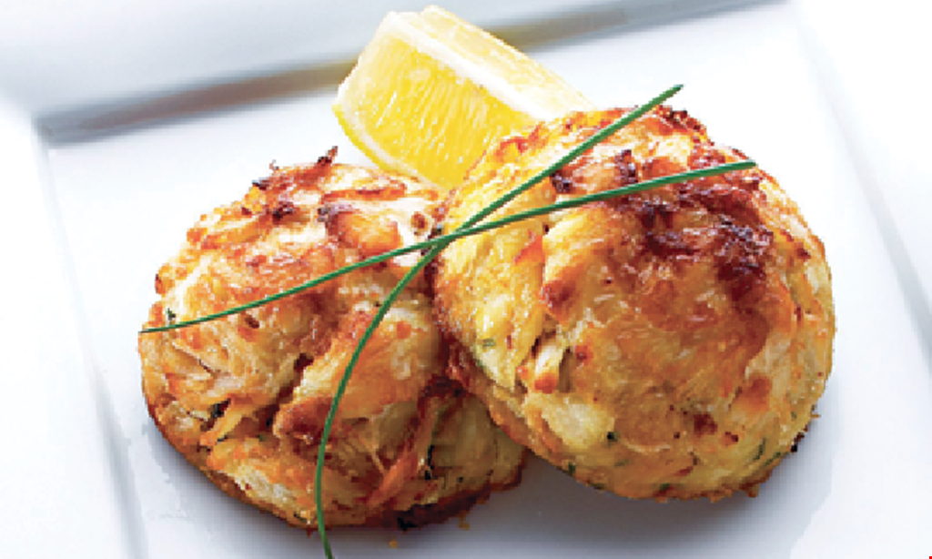 Product image for Trainer Wholesale Food / Wick's Seafood $11.90 two 4oz. pkgs., $69.95 twelve 4oz. pkgs. Our Finest Signature Crab Cakes