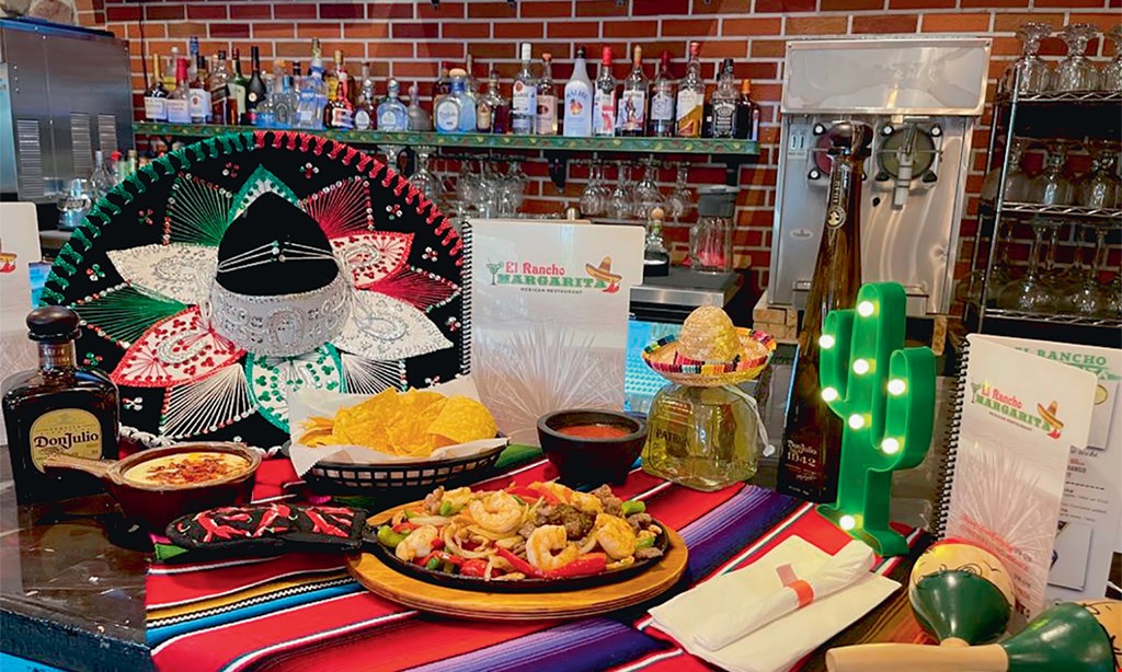 Product image for El Rancho Margarita $10 OFF any dine in or carry-out order of $50 or more.