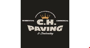 Product image for C. H. Paving & Sealcaoting $25 OFF clean driveway & sealcoat over $185. 