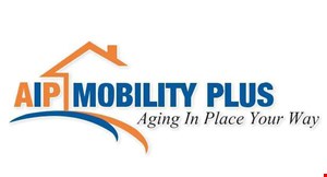 Product image for AIP Mobility Plus $250 off New Stairlift Installation, Up To 16 Foot Track Length Straight Model Only