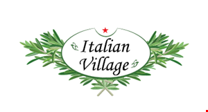 Product image for Italian Village $5 OFF any purchase of $30 or more. 