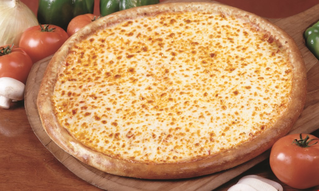 Product image for Pizza Palace $9.99 16" X-Large Cheese Pizza. $8.99 14" Large Cheese Pizza. $7.99 12" Medium Cheese Pizza. $6.99 10" Small Cheese Pizza. . 
