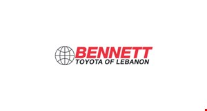 Product image for Bennett Toyota Of Lebanon ALIGMENT SPECIAL $99.95 INCLUDES:• Tire rotation• 4 wheel road force balancing• 4 wheel alignment. Must present coupon when service order is written. 