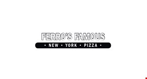 Ferro's Famous New York Pizza logo