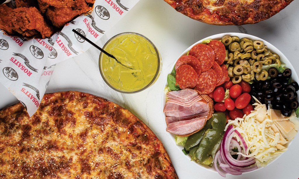 Product image for Rosati's Pizza $40 for 2 16” pizzas.