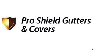 Product image for Pro Shield Gutters & Covers $500 OFF any order of 120 ft. or more. 