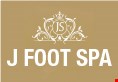 Product image for J Foot Spa $15 Off Any Service. 