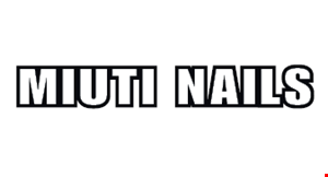 Product image for Miuti Nails $25 classic pedicure. 