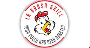 Product image for La Brasa Grill FREE 1/4 chicken w/ 2 sides with purchase of any entrée & 2 beverages. 