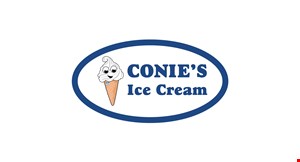 Product image for Conie's Ice Cream 1/2 OFF Buy one, get one ice cream treat of equal or lesser value for half off Max. value $5.