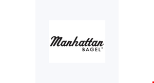 Product image for Manhattan Bagel - Toms River 20% Off any Purchase. 