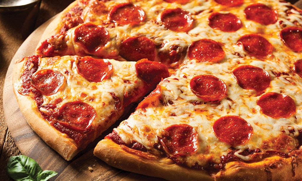 Product image for Mario's Pizza - Greentree $38.99 large cheese pizza, one whole reg. Hoagie, one order of breadsticks, dozen wings & 2-liter Pepsi® product.